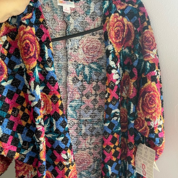 NWT LuLaRoe Lindsay cardigan Sweater, size S - Picture 5 of 6